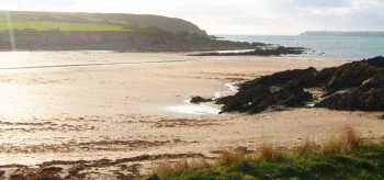 West Angle Bay, a short drive from Warren Farm, Wales